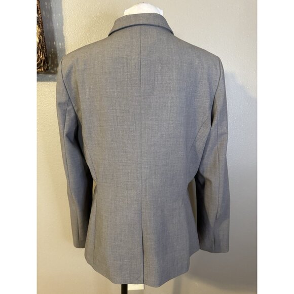 Calvin Klein Suit Jacket Blazer 16 Gray 2 Button Classic Stretch NEW - Picture 8 of 15